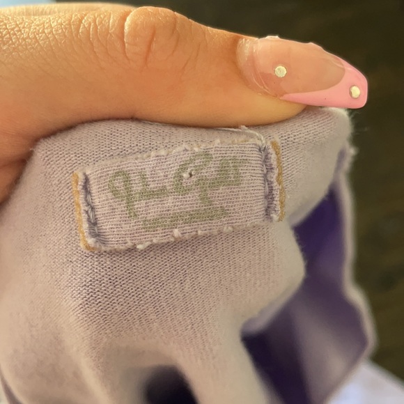 brandy melville lavender long sleeve top - Picture 3 of 3